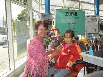 Kinderschminken_Autohaus_Zurell_Darmstadt Kinderschminken_Autohaus_Zurell_Darmstadt