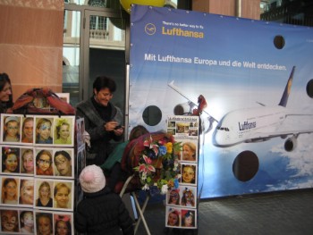 Kinderschminken_Lufthansa_Frankfurt_am_Main Kinderschminken_Lufthansa_Frankfurt_am_Main