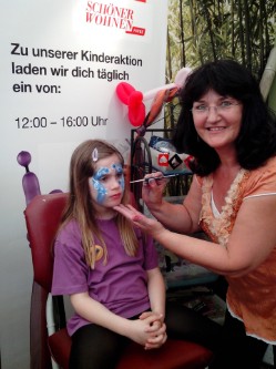 1A_Kinderschminken_Team_Petra Kaufhold-Winkler_Geschäftsführerin 1A_Kinderschminken_Team_Petra Kaufhold-Winkler_Geschäftsführerin