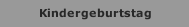 Kindergeburtstag